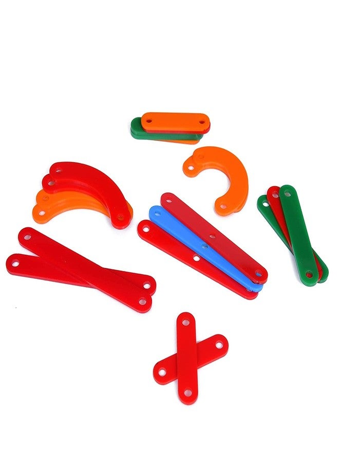 RCW Alphabet & Number Formation Board for Kids | Montessori Early Learning Toy with Colorful Rods | Educational Wooden Board Game for Letter & Number Recognition - Image 2